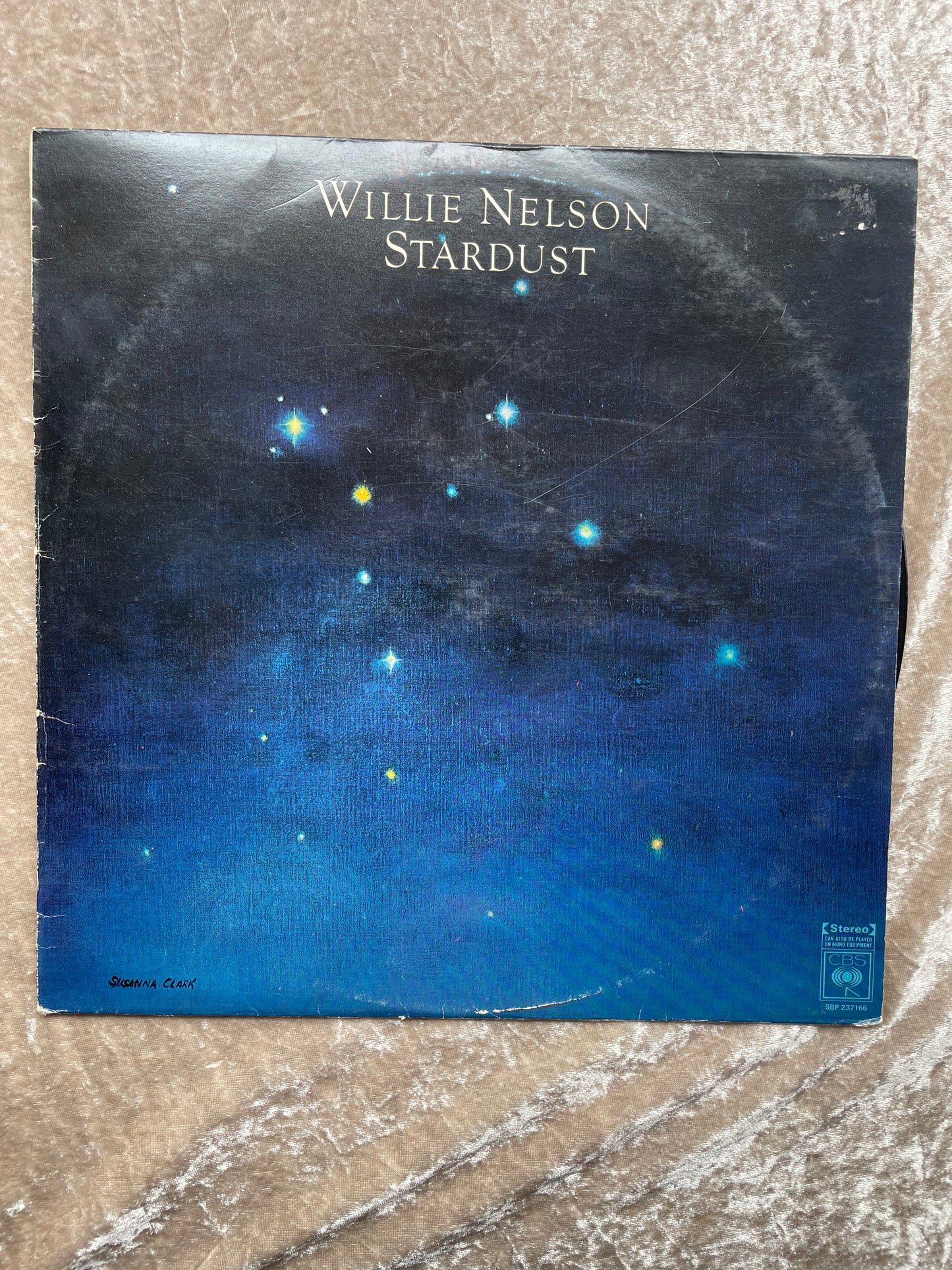 Vinyl Record LP Willie Nelson Stardust 1978.