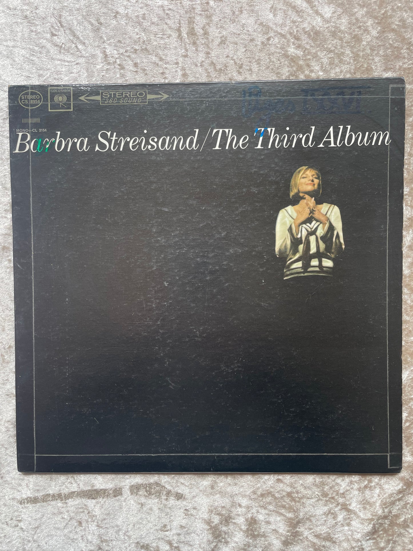 Vinyl Record LP Barbra Streisand The Third Album 1964
