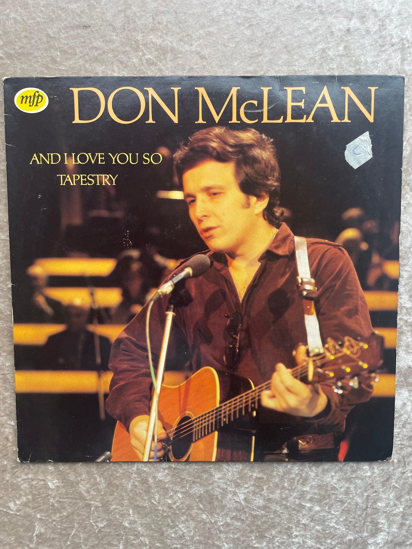 Vinyl Record LP Don McLean Tapestry 1980