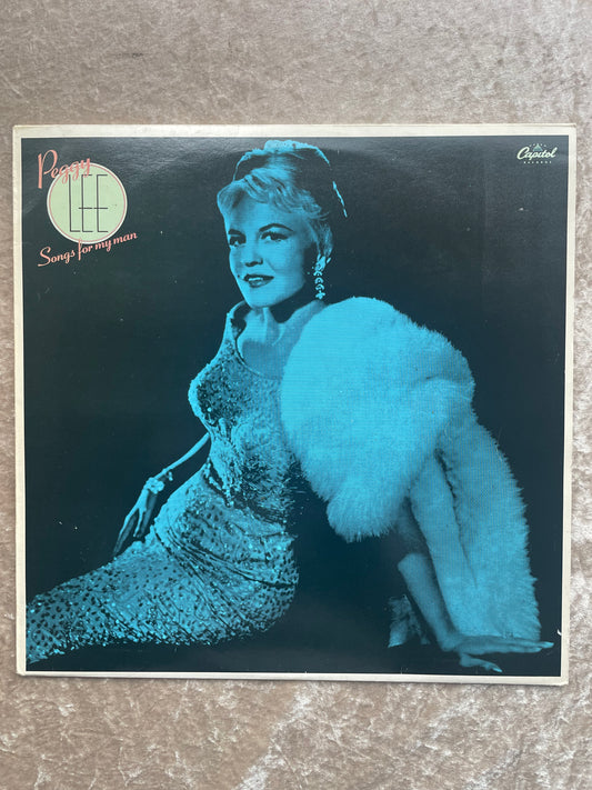 Vinyl Record LP Peggy Lee Songs For My Man 1977