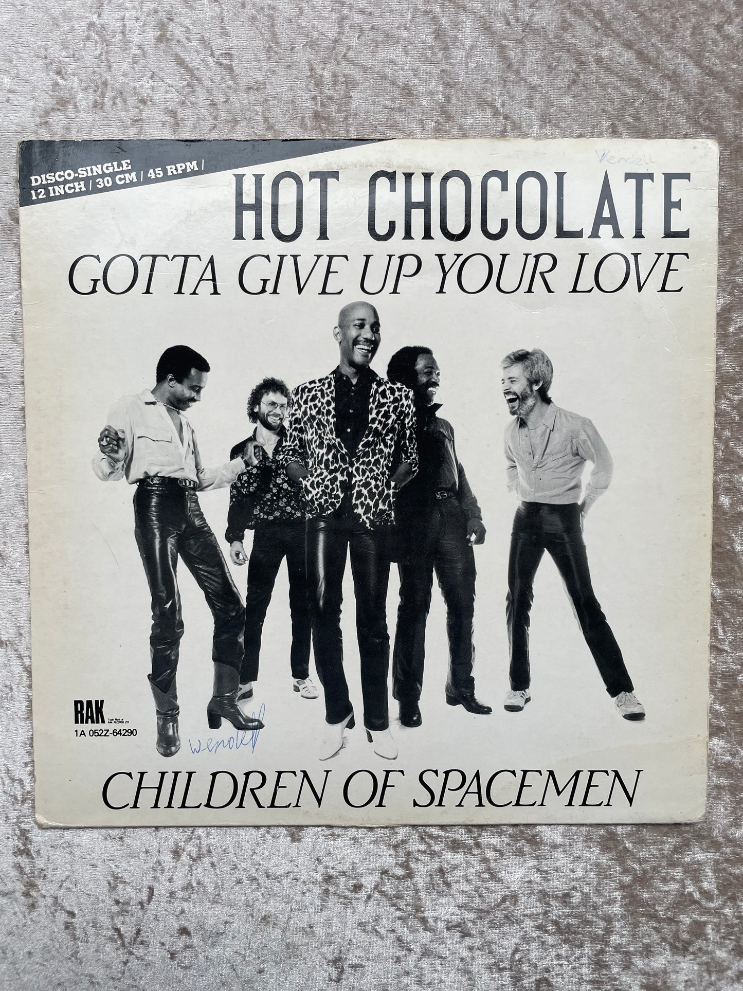 Vinyl Record LP Hot Chocolate Gotta Give Up Your Love 1981