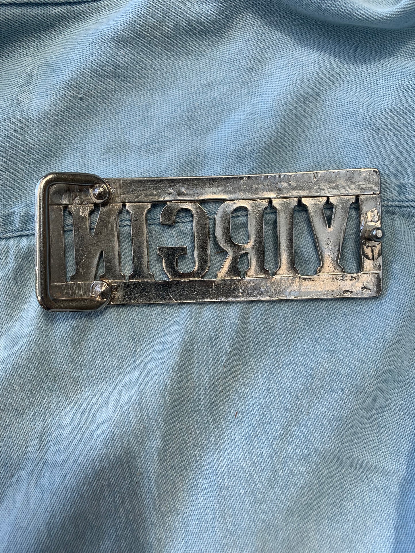 Vintage Belt Buckle Virgin