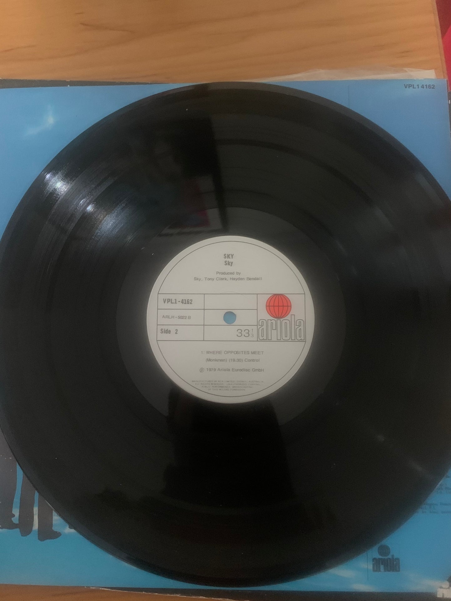 Vinyl Record LP Sky Original 1979