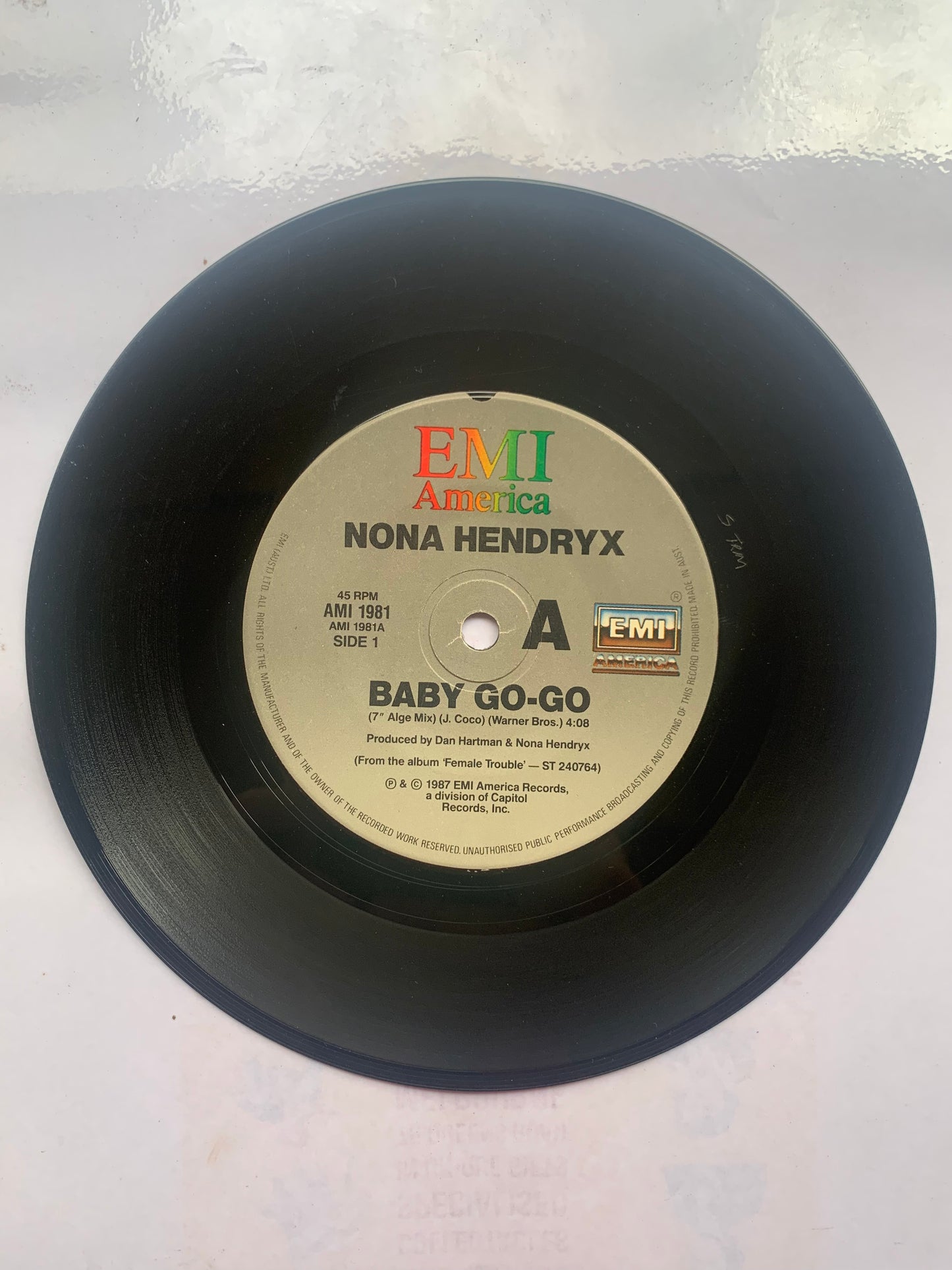 Record Nona Hendrix Baby Go Go 1987