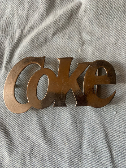 Belt Buckle Coke Front