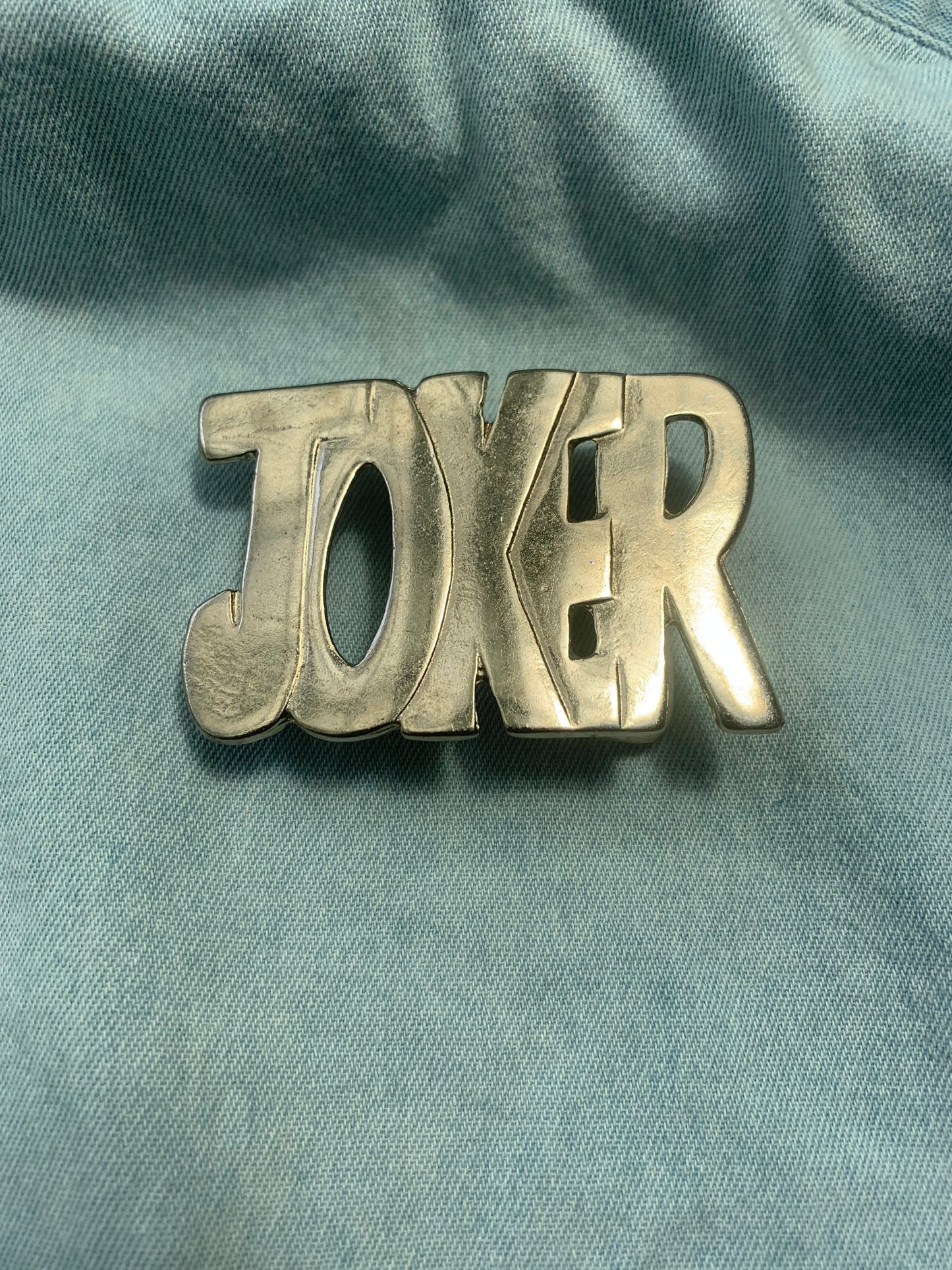 Vintage Belt Buckle Joker