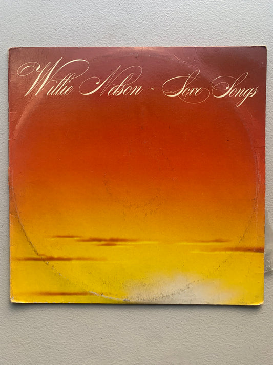 Vinyl Record LP Willie Nelson Love Songs Original 1986