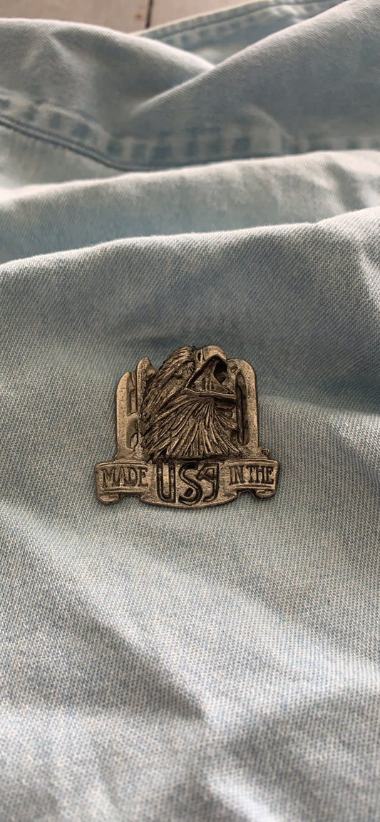 Pin Brooch Made in the U.S.A.