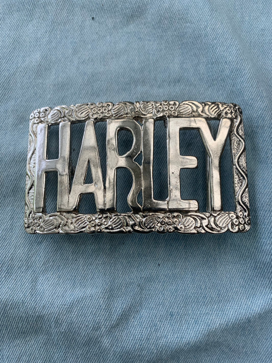 Belt Buckle Harley  Front