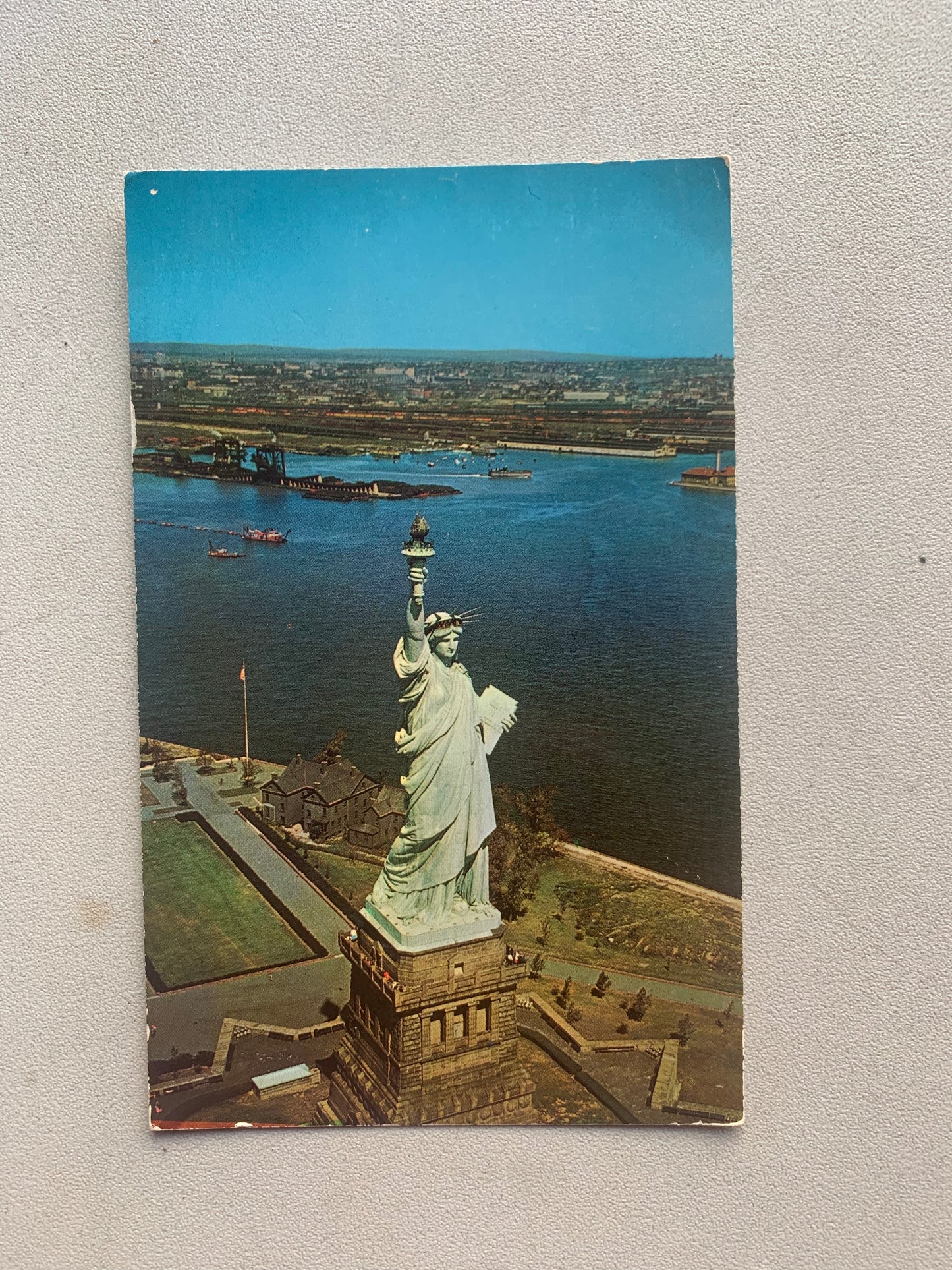 Vintage Postcard New York Statue of Liberty