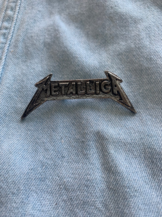 Pin Brooch Metallica