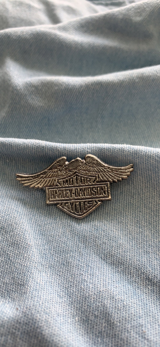 Pin Brooch Harley Davidson Design 1