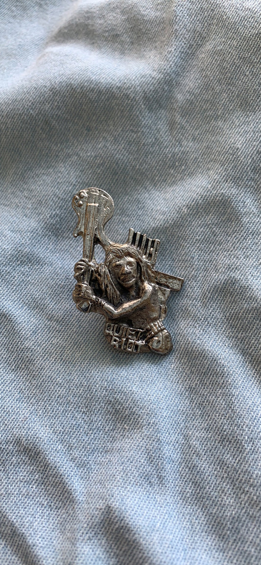 Pin Brooch Quiet Riots