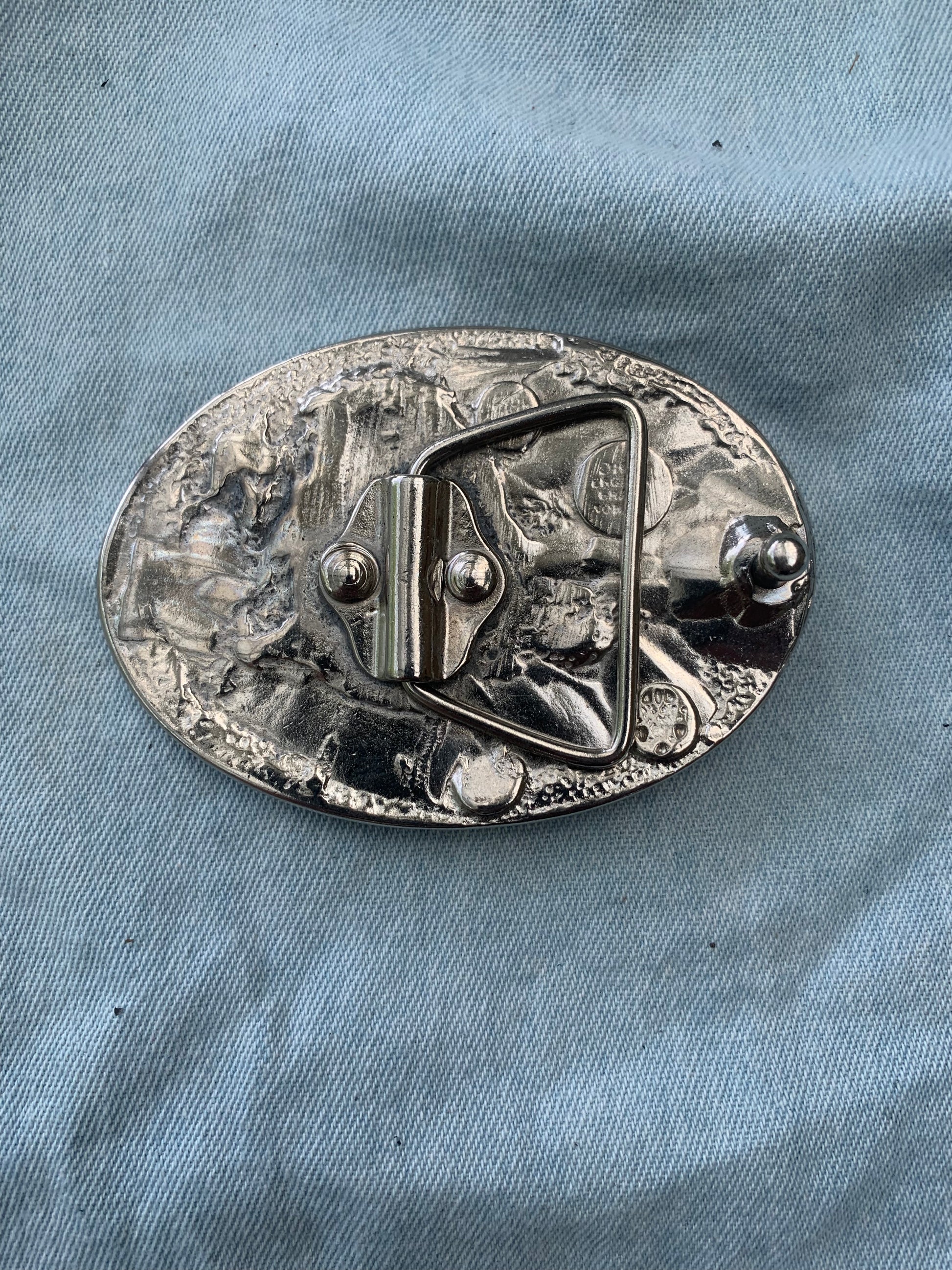 Belt Buckle Ski Back