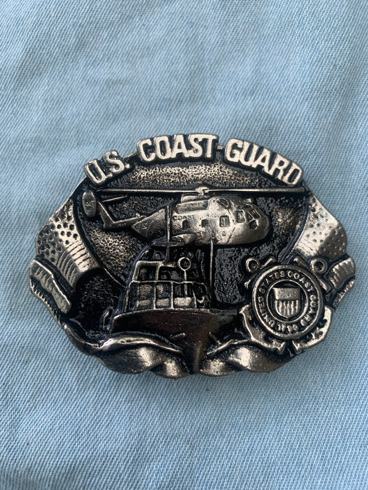 Belt Buckle US Coast Guard Front