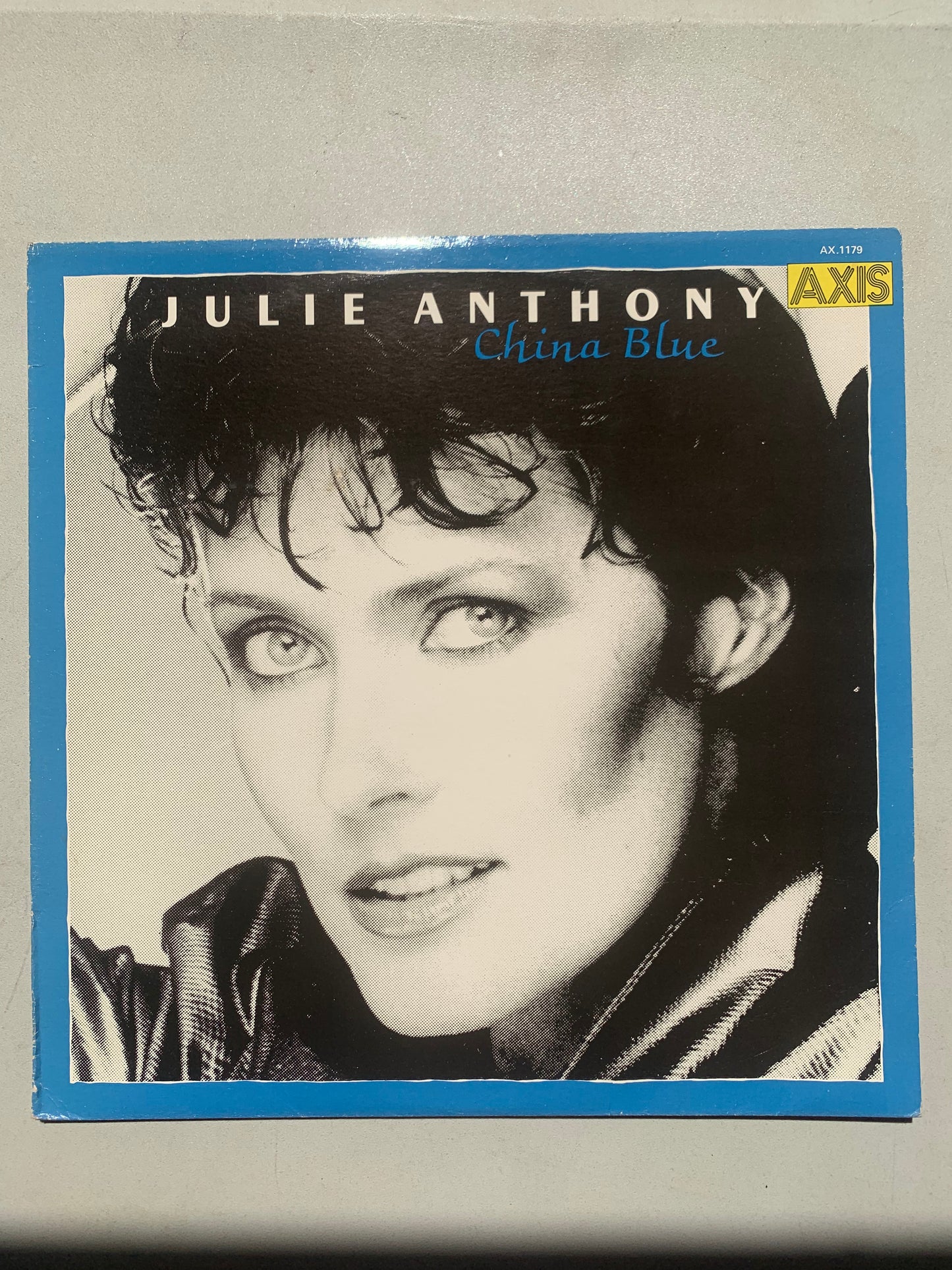 Vinyl Record LP Julia Anthony China Blue Original 1983