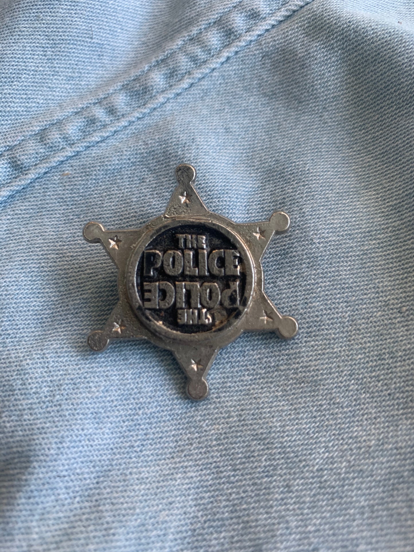 Pin Brooch The Police