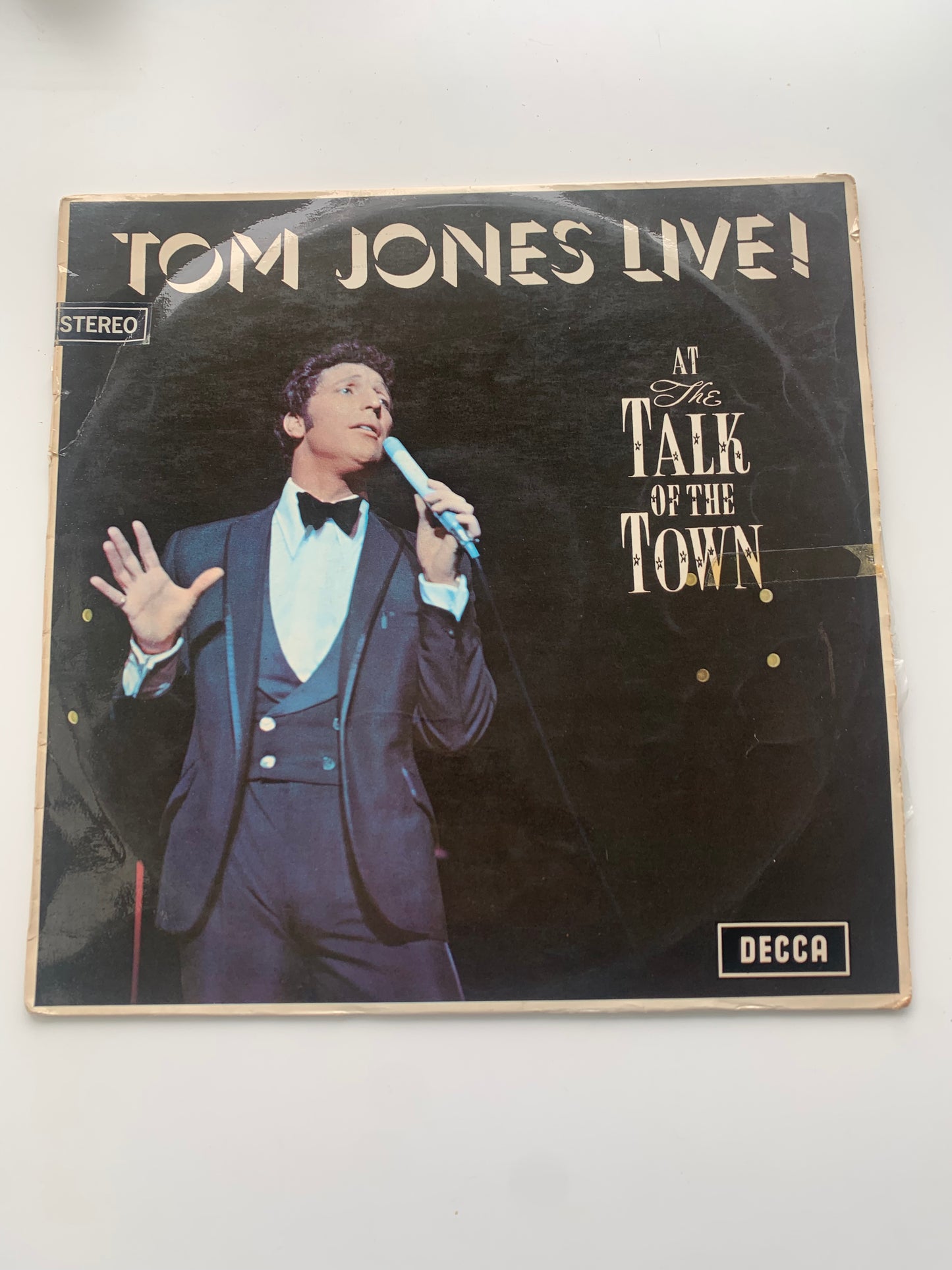 Vinyl Record LP Tom Jones Live Original 1967