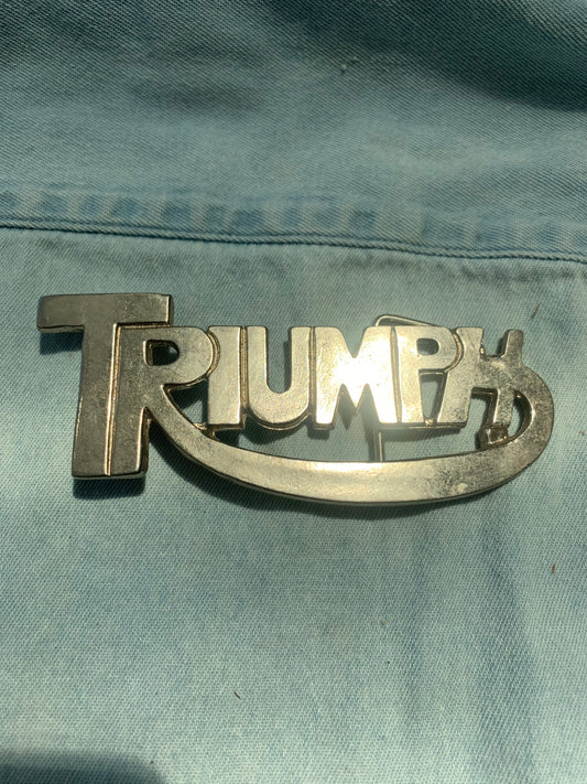 Belt Buckle Triumph Front