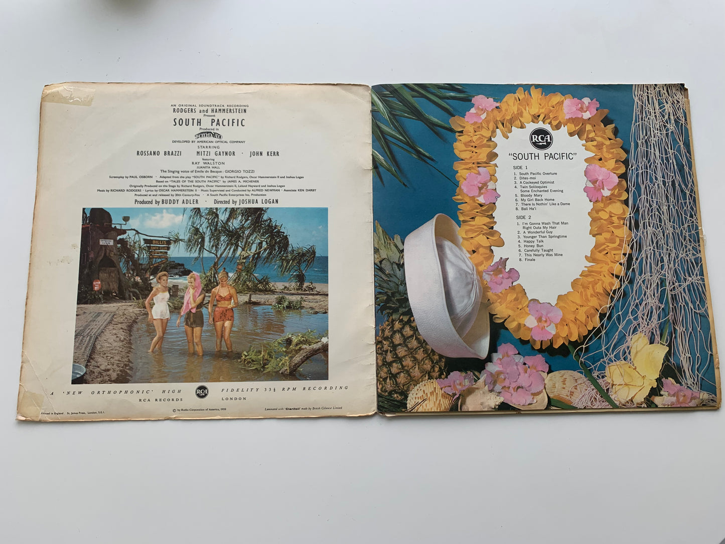 Vinyl Record LP South Pacific Original 1958